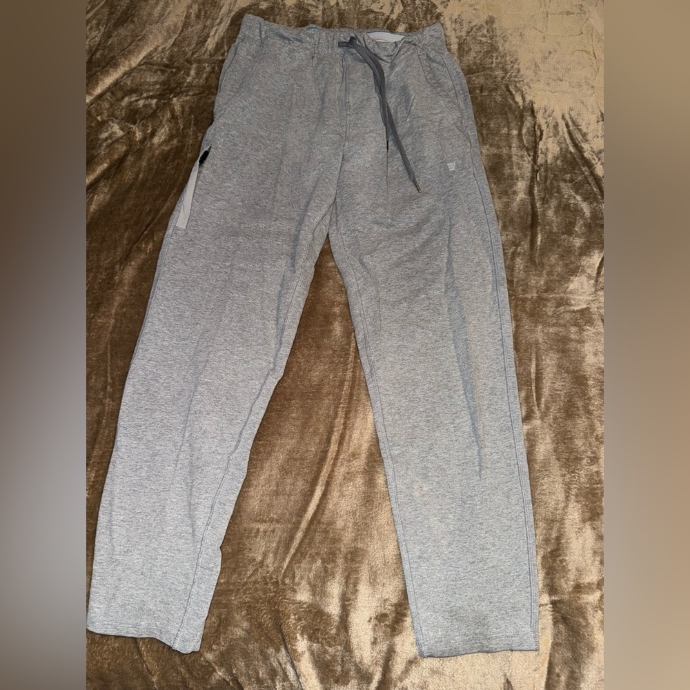 Mack Weldon Heather Gray Joggers